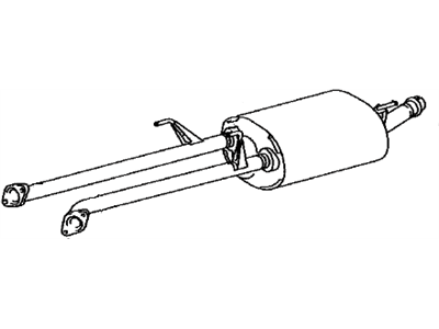 Toyota 17420-0F030 Center Exhaust Pipe Assembly