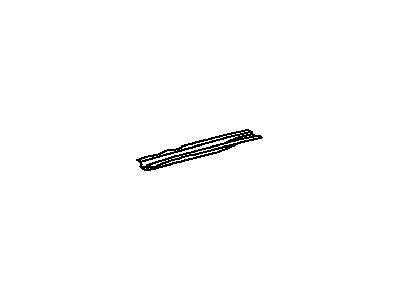 Toyota 57419-0C020 Reinforcement, Front Floor Under, Rear