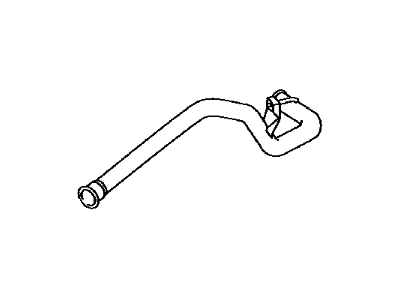 Toyota 17430-0S011 Exhaust Tail Pipe Assembly
