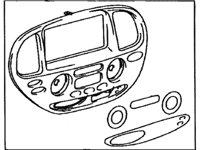 Toyota 84013-0C070 Panel Sub-Assy, Integration