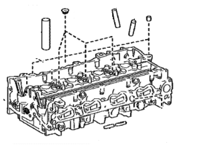 2022 Toyota Venza Cylinder Head - 11101-29627