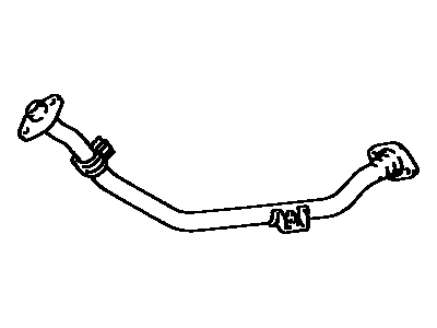 Toyota Corolla Exhaust Pipe - 17410-16010