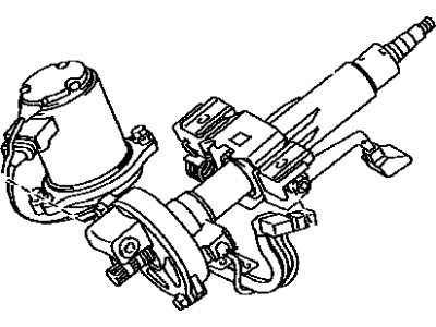 Toyota Highlander Steering Column - 45250-48161