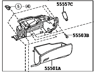 Toyota 55303-48150-B0