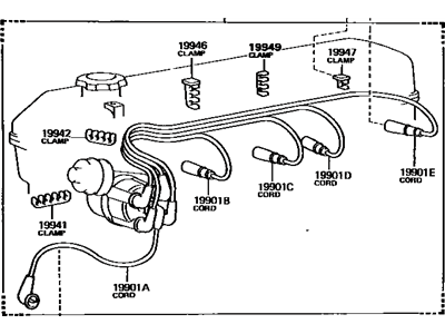 Toyota 4Runner Spark Plug Wire - 90919-21430