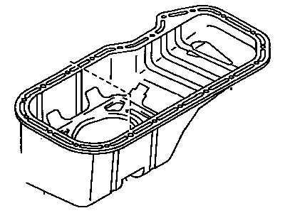 Toyota Corolla Oil Pan - 12101-02070