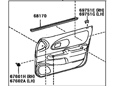 Toyota 67620-02310-B0