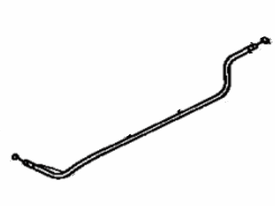 1993 Toyota Corolla Hood Cable - 53630-02010