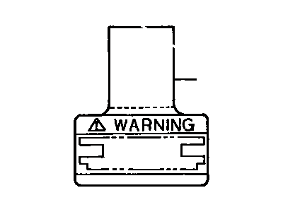 Toyota 74599-06010 Label, Driver & Pass A