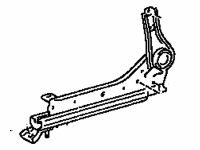 Toyota 72022-12350 Adjuster Sub-Assy, Front Seat, Inner LH