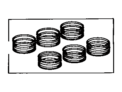 1998 Toyota T100 Piston Ring Set - 13011-75041