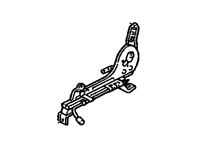 Toyota 72011-04030 Adjuster Sub-Assy, Front Seat, Outer RH