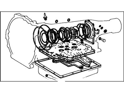 1998 Toyota Tacoma Automatic Transmission Overhaul Kit - 04351-30190