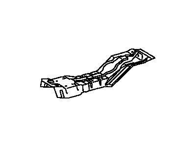 Toyota 58295-04020 Reinforcement, Seat Belt Anchor Floor