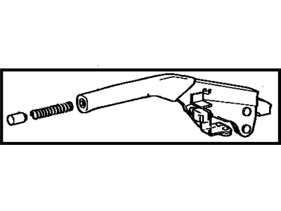 Toyota 46201-22190-03 Lever Sub-Assy, Parking Brake