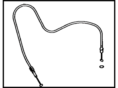 1991 Toyota Cressida Throttle Cable - 35520-22080