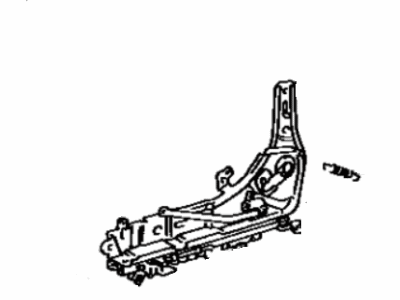 Toyota 72022-22040 Adjuster Sub-Assy, Front Seat, Inner LH