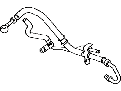 1991 Toyota Corolla Power Steering Hose - 44410-01020