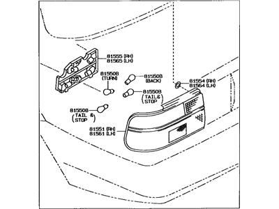 Toyota 81550-02040