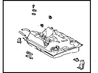 Toyota Prius Fuel Tank - 77001-47071