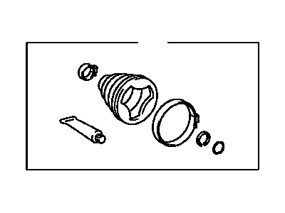 04438-20121 Genuine Toyota Part