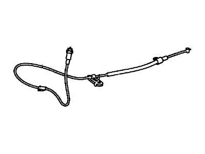 Toyota Prius Parking Brake Cable - 46410-47020