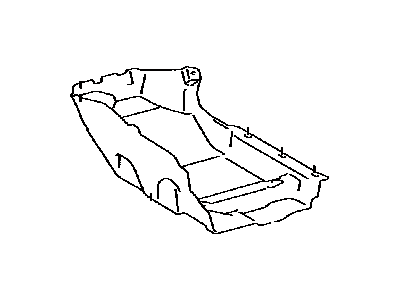 Toyota 58511-07010-C1 Carpet, Floor, Front RH