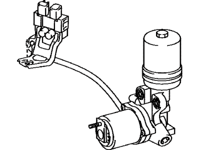 Toyota 47070-47060 Pump Assembly, Brake Boo