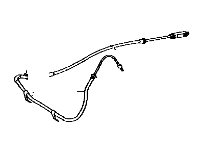 Toyota Avalon Parking Brake Cable - 46410-06140