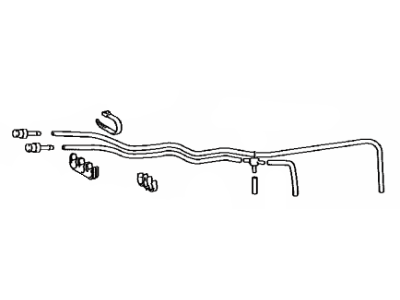 Toyota 36407-0C110 Hose Sub-Assembly, Trans