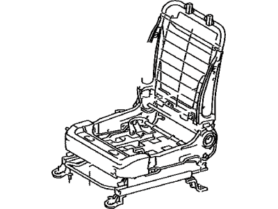 Toyota 71110-33220 Frame Assembly, Front Seat