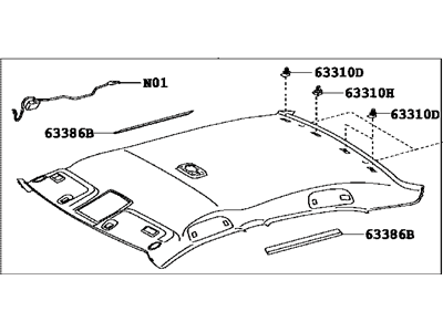 Toyota 63310-33481-B0