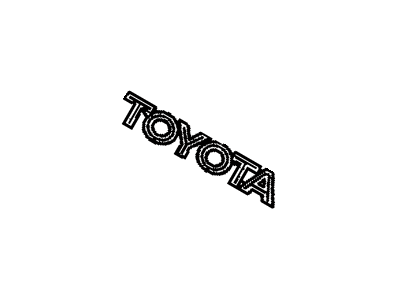 1997 Toyota Camry Emblem - 75447-33040
