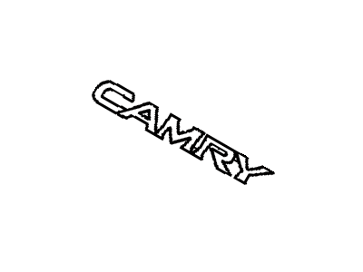 1998 Toyota Camry Emblem - 75442-33050