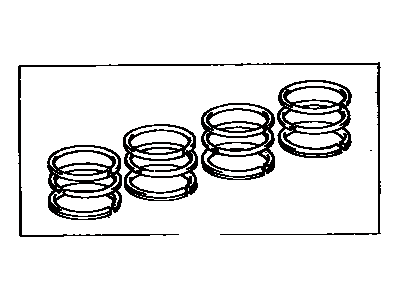 Toyota RAV4 Piston Ring Set - 13011-74361