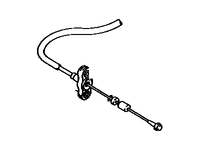 1994 Toyota Pickup Accelerator Cable - 78180-35050