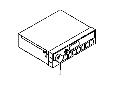 Toyota 86120-35070 Receiver Assembly, Radio