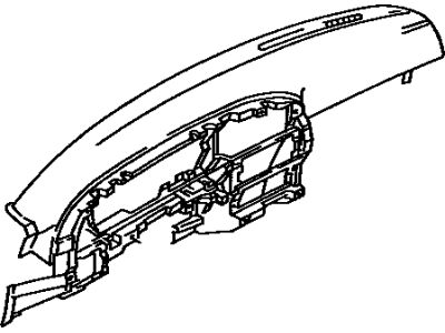 Toyota 55301-89120-04 Panel Sub-Assy, Instrument