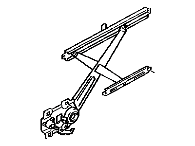 1995 Toyota 4Runner Window Regulator - 69803-89104