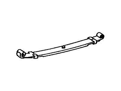 Toyota 48210-35660 Spring Assembly, Rear