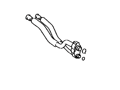 Toyota MR2 Spyder A/C Hose - 88710-17150