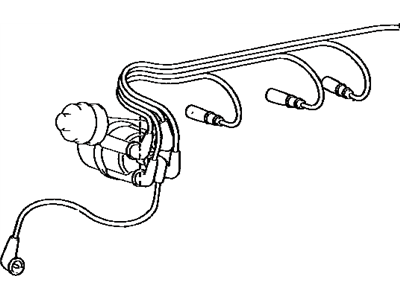 Toyota Land Cruiser Spark Plug Wire - 90919-15363