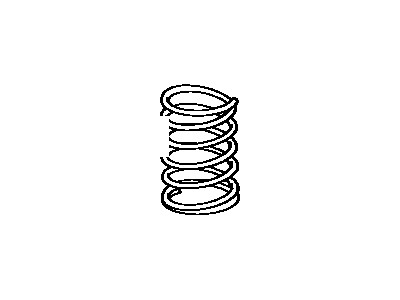 1991 Toyota Previa Coil Springs - 48231-28030