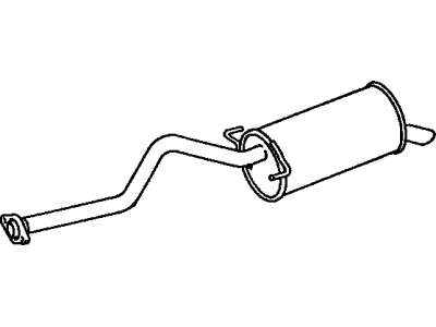 1996 Toyota Previa Exhaust Pipe - 17430-76013