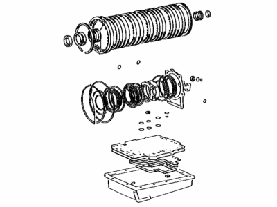 1995 Toyota Previa Automatic Transmission Overhaul Kit - 04352-28030