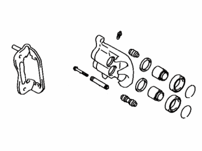 Toyota Previa Brake Caliper - 47730-28150