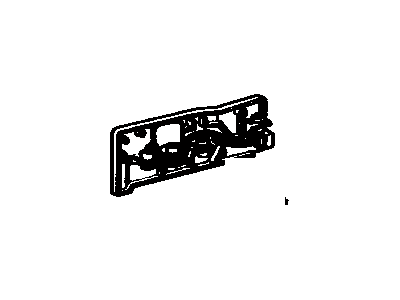 Toyota 81555-20560 Socket & Wire Sub-Assy, Rear Combination Lamp, RH