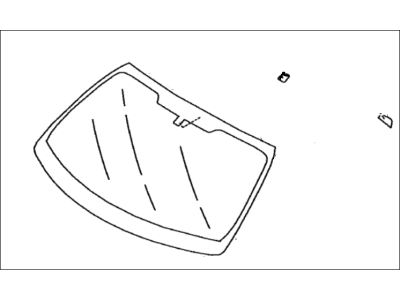 2019 Toyota 86 Windshield - SU003-G0028