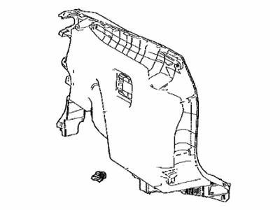 Toyota 64740-42161-C0 Panel Assembly, Deck Tri