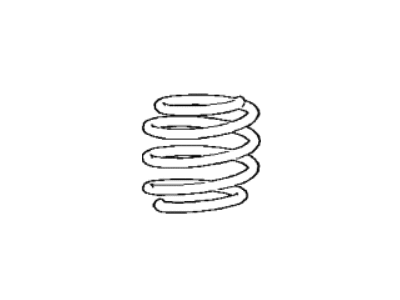 Toyota 48131-42B10 SPRING, COIL, FR